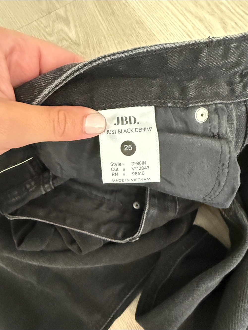 NWT JBD Baggy Wide Leg Jeans - Picture 5 of 6